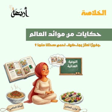 بودكاست الخلاصة | صحنك يحكي عنك... حكايات من موائد العالم