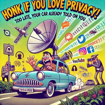 Honk If You Love Privacy! (Too Late, Your Car Already Told On You)