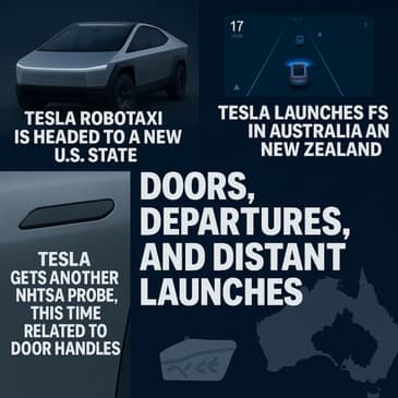 Doors, Departures, and Distant Launches