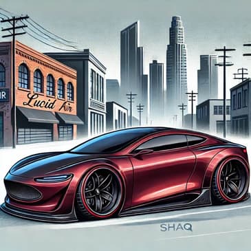 Shaq's New Custom Lucid Air