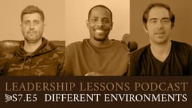 S7.E5 | Different Environment