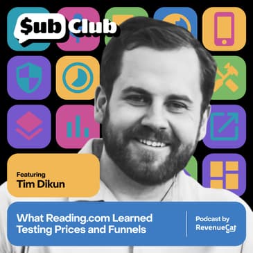 What Reading.com Learned Testing Prices and Funnels — Tim Dikun, Teaching.com