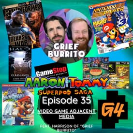 Ep. 35 - Video Game Adjacent Media (feat. Harrison of "Grief Burrito")