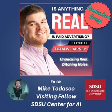 The Future of AI & Creativity | Ep. 16 (Exclusive Drop) w/ Mike Todasco (SDSU, Ex-PayPal)