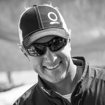 Starting, rounding, winging....Scott Nixon of Quantum Sails