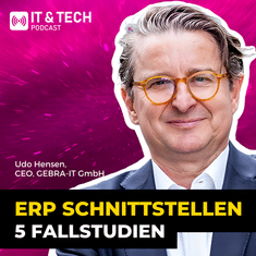 Fallstudie ERP-Schnittstelle – das sollte ERP-Software können | Udo Hensen von Gebra-IT bei #ITundTECH