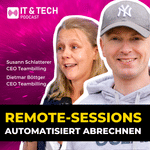 TeamViewer als MSP & Systemhaus direkt zur Zeiterfassung nutzen | teambilling bei #ITundTECH