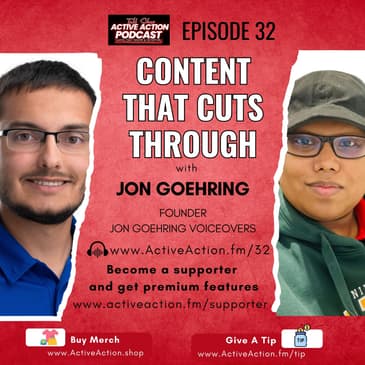 Content That Cuts Through - with Jon Goehring | Epi.32