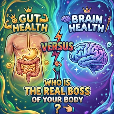 Gut Health verses Brain Health Who is the Real Boss of Your Body