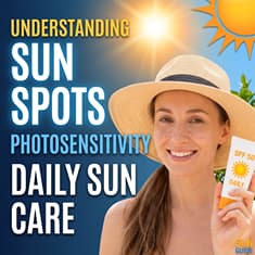 Sunspots, Sun Damage, Photosensitivity and Daily Sun Care