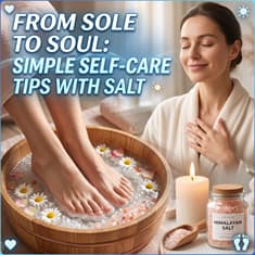 From Sole to Soul Simple Self-Care Tips with Salt.