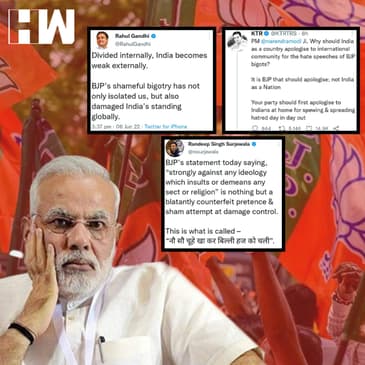 Social Media पर BJP के खिलाफ बना माहौल, सब की एक ही मांग -BJP मांगे माफ़ी-
