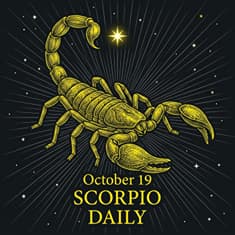 Monday, October 19, 2026 Scorpio Horoscope Today