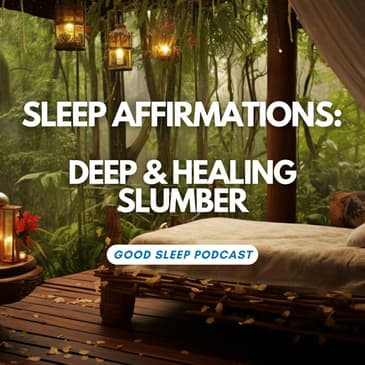 WITH MUSIC - Fall Asleep in Minutes: Insomnia Relief Deep Sleep Affirmations