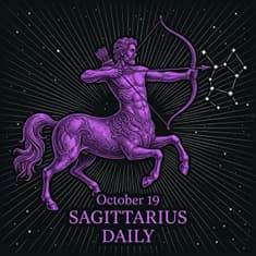 Monday, October 19, 2026 Sagittarius Horoscope Today