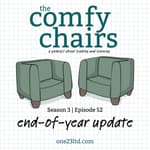 End-of-year update from the comfy chairs