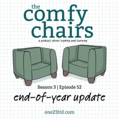 End-of-year update from the comfy chairs