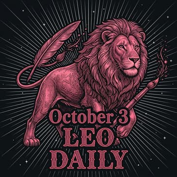 Saturday, October 3, 2026 Leo Horoscope Today