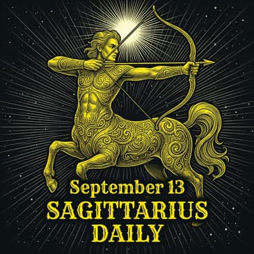 Sunday, September 13, 2026 Sagittarius Horoscope Today