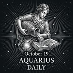 Monday, October 19, 2026 Aquarius Horoscope Today