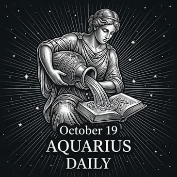 Monday, October 19, 2026 Aquarius Horoscope Today