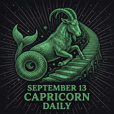 Sunday, September 13, 2026 Capricorn Horoscope Today