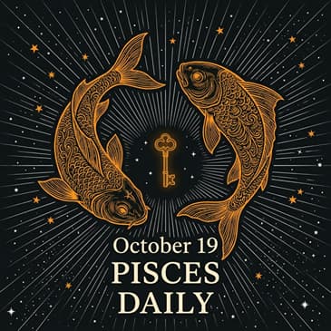 Monday, October 19, 2026 Pisces Horoscope Today