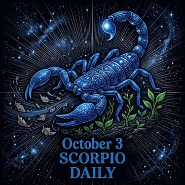 Saturday, October 3, 2026 Scorpio Horoscope Today