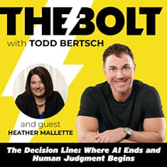 The Decision Line: Where AI Ends and Human Judgment Begins with Heather Mallette