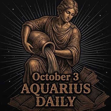 Saturday, October 3, 2026 Aquarius Horoscope Today