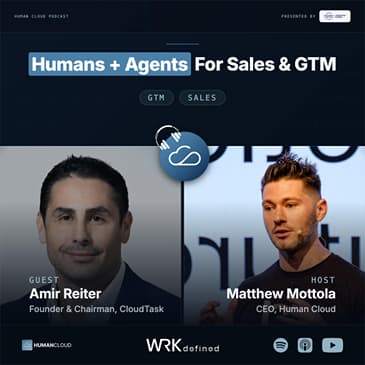Amir Reiter, Founder & Chairman at CloudTask, Humans + Agents For Sales & GTM