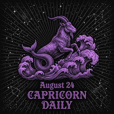 Monday, August 24, 2026 Capricorn Horoscope Today
