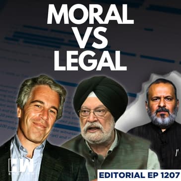 Editorial with Sujit Nair | Puri-Epstein Row: Moral Not Legal | Jeffrey Epstein | Hardeep Singh