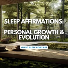WITH MUSIC - Shaped but Not Finished: Sleep Affirmations for Personal Growth