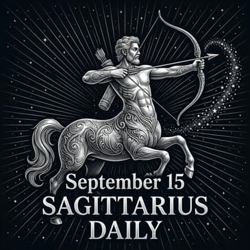 Tuesday, September 15, 2026 Sagittarius Horoscope Today