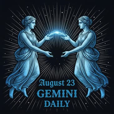 Sunday, August 23, 2026 Gemini Horoscope Today