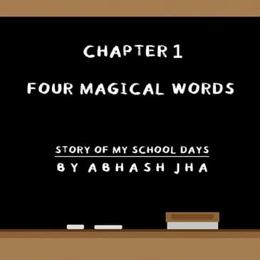 #36 - CHAPTER 1 | Four Magical Words | School Days , Cute Love Story , Drama | A Fun Storytelling by Abhash Jha