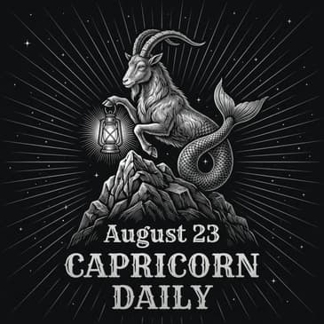 Sunday, August 23, 2026 Capricorn Horoscope Today