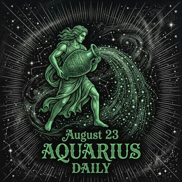 Sunday, August 23, 2026 Aquarius Horoscope Today