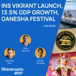 Bharatvaarta Weekly #107 | INS Vikrant Launch, India's GDP Growth, Ganesh Festival, and more