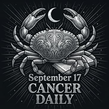 Thursday, September 17, 2026 Cancer Horoscope Today