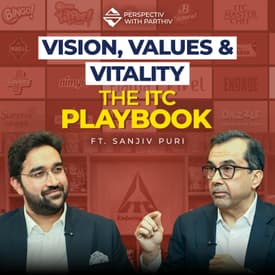 Inside ITC's 115-Year Empire ft. Chairman Sanjiv Puri | Perspectiv with Parthiv E7