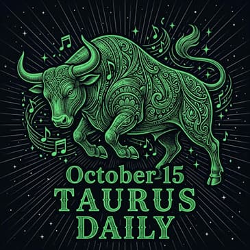 Thursday, October 15, 2026 Taurus Horoscope Today