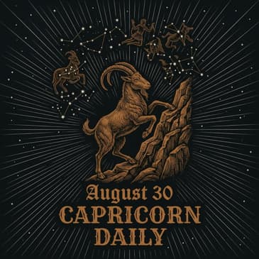 Sunday, August 30, 2026 Capricorn Horoscope Today