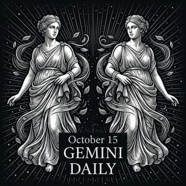 Thursday, October 15, 2026 Gemini Horoscope Today