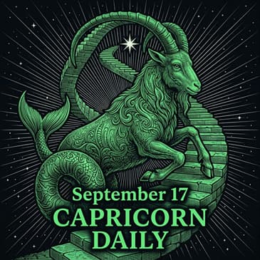 Thursday, September 17, 2026 Capricorn Horoscope Today