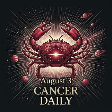 Monday, August 3, 2026 Cancer Horoscope Today