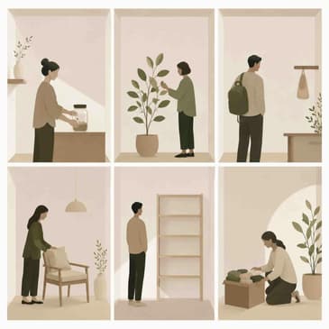 4035: Six Types of Minimalists by Shawna Scafe of Simple On Purpose on Types Of Minimalism