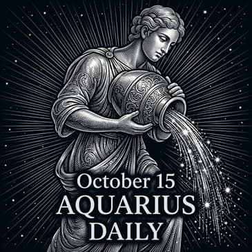 Thursday, October 15, 2026 Aquarius Horoscope Today
