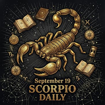 Saturday, September 19, 2026 Scorpio Horoscope Today